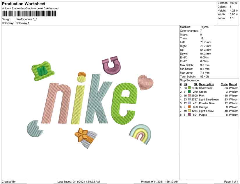 Nike Typo Cute