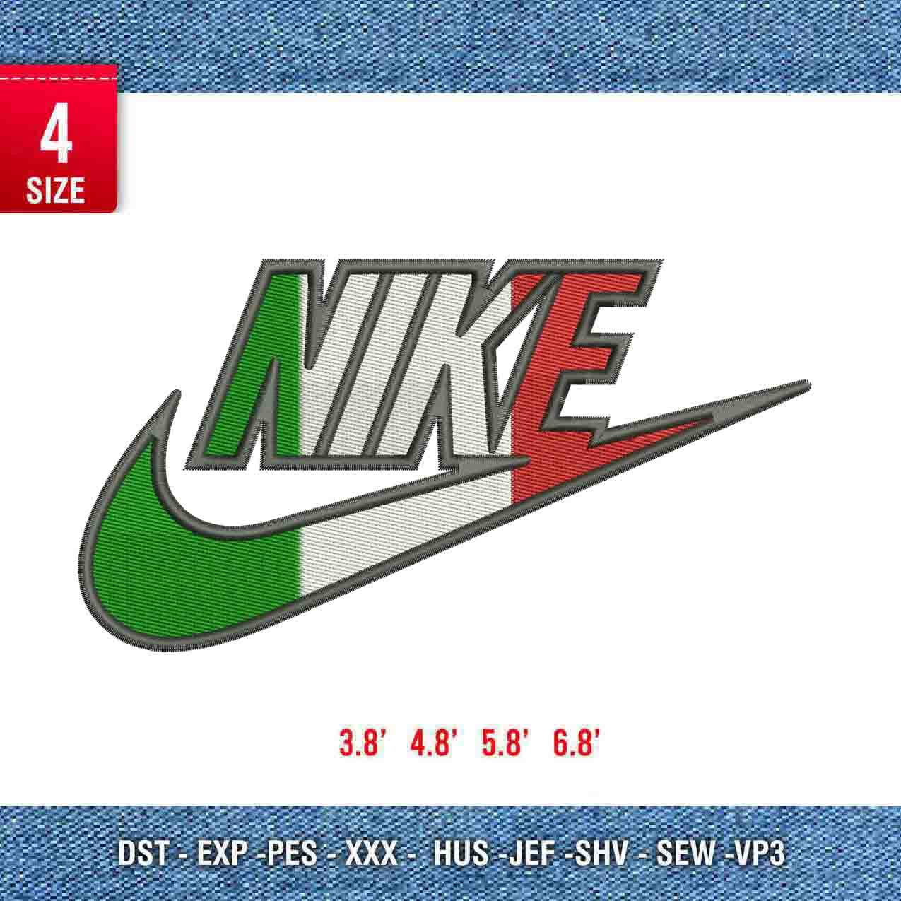 Swoosh Italy Flag