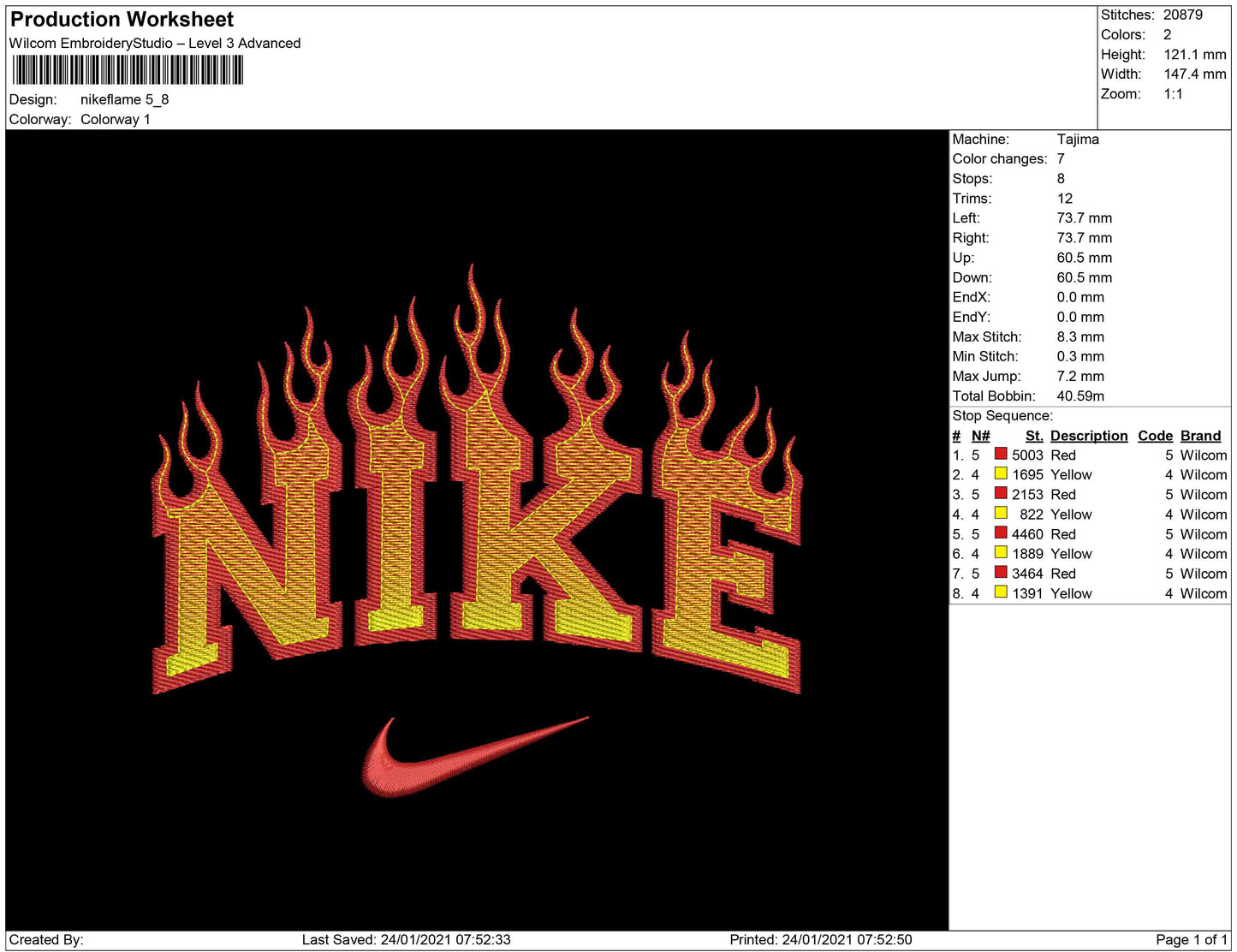 Nike Flame / Nike Fire