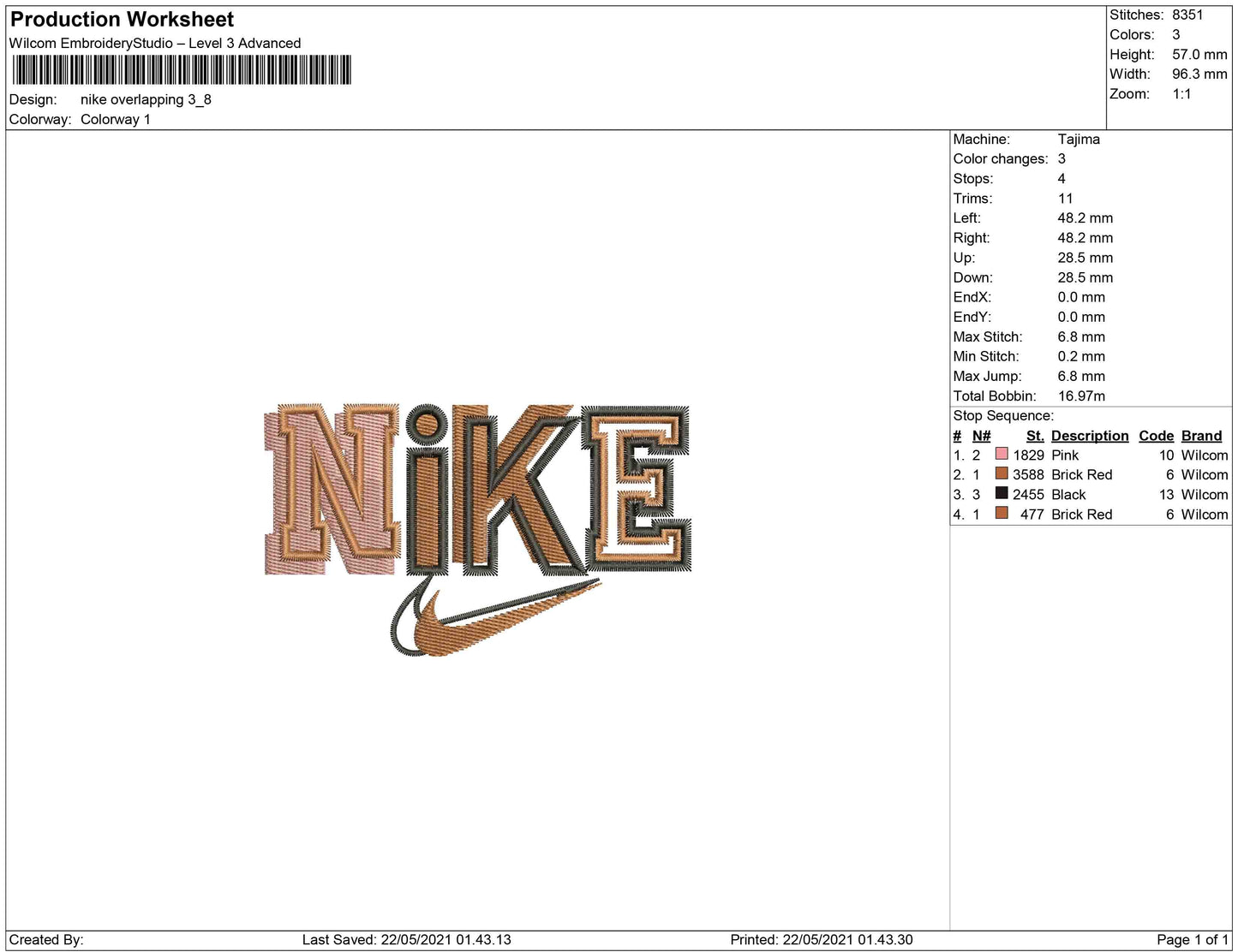 Nike Overlapping
