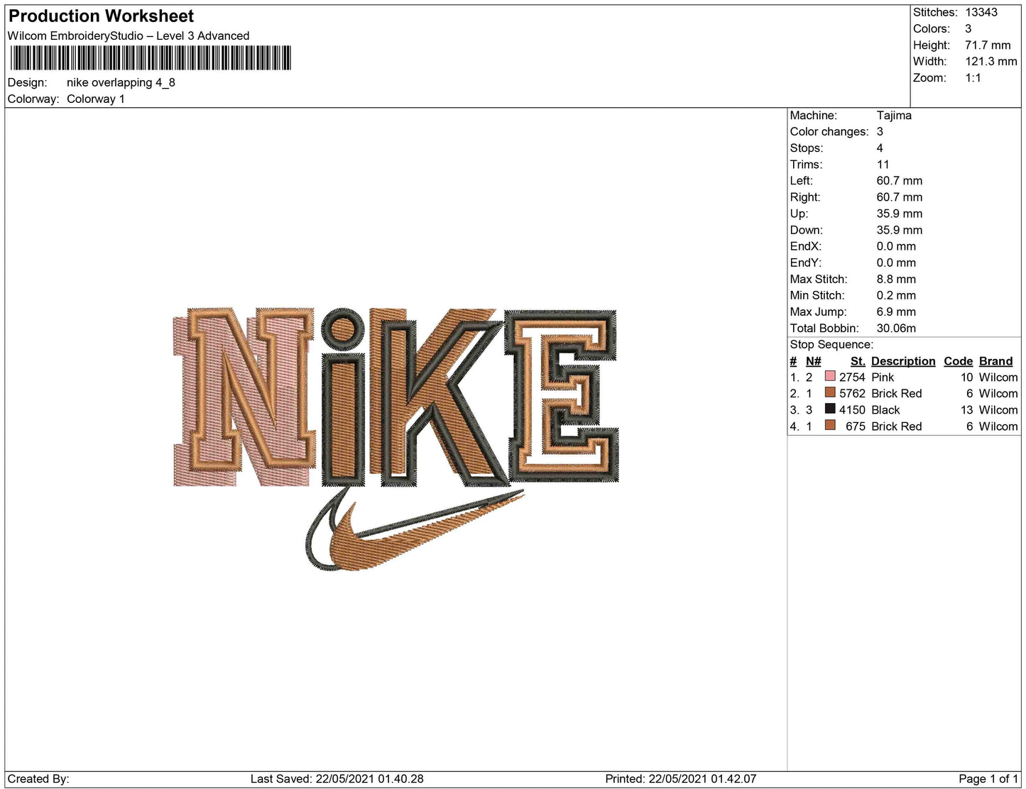 Nike Overlapping