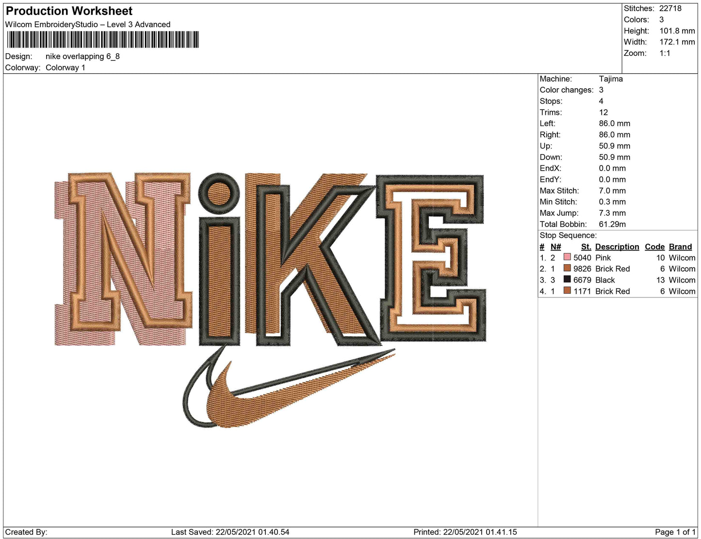 Nike Overlapping