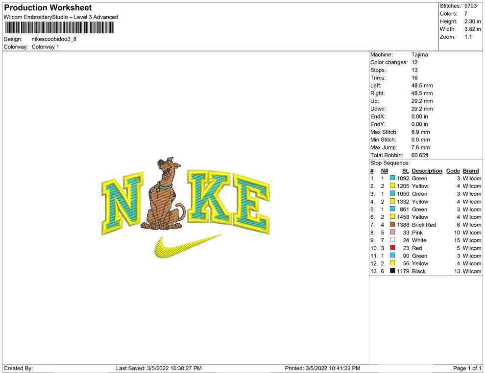 Nike Scoobidoo