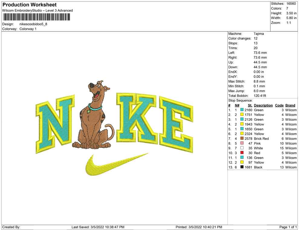 Nike Scoobidoo