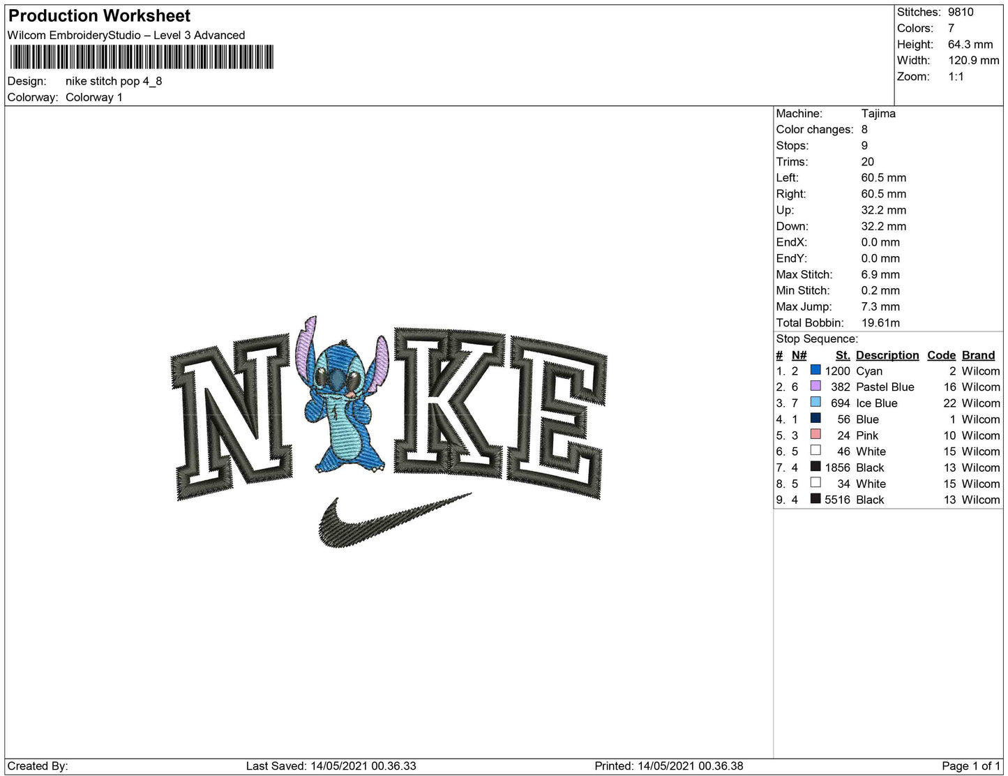 Nike Stitch Pop