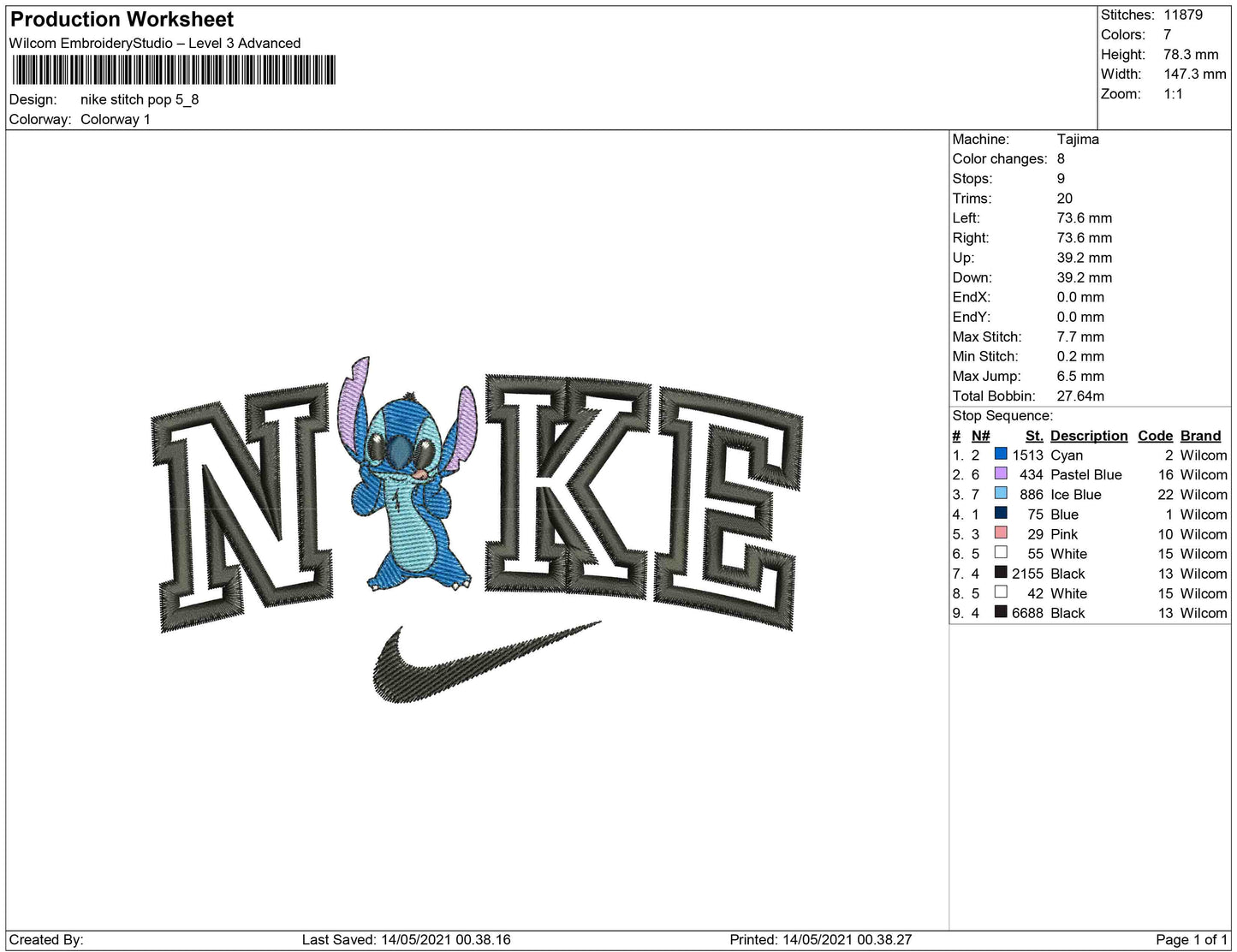 Nike Stitch Pop