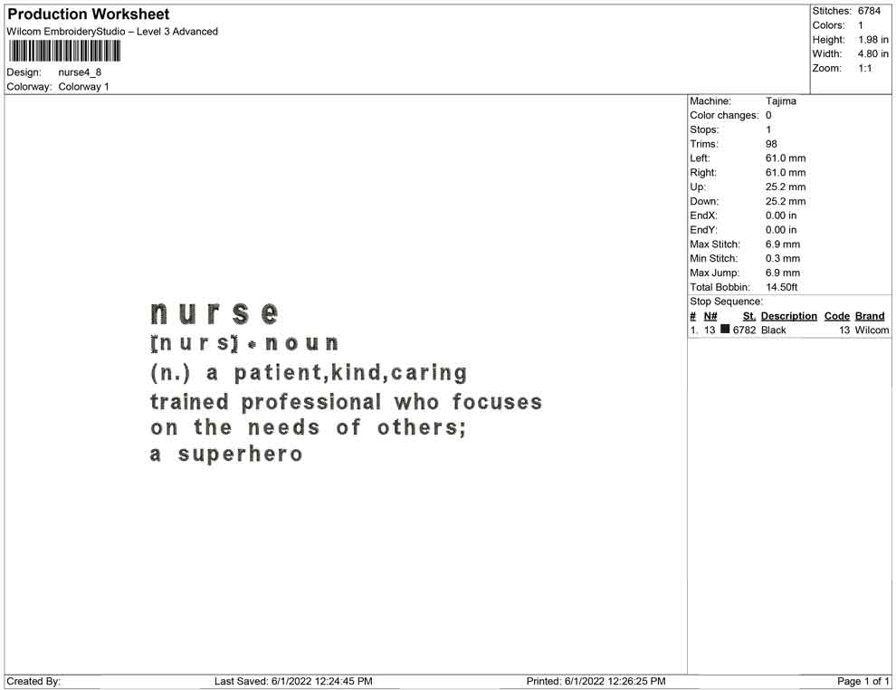 nurse typo