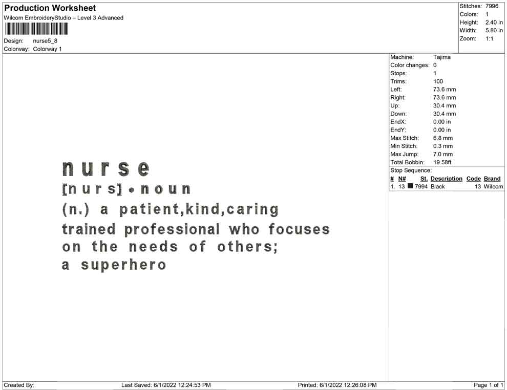 nurse typo