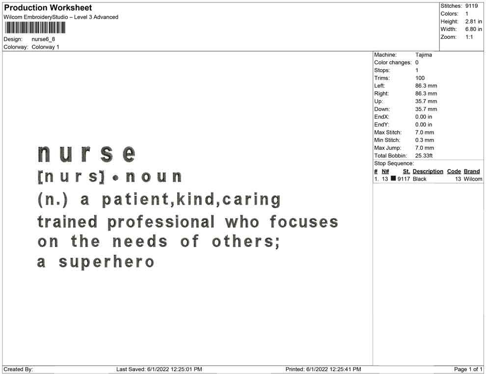 nurse typo