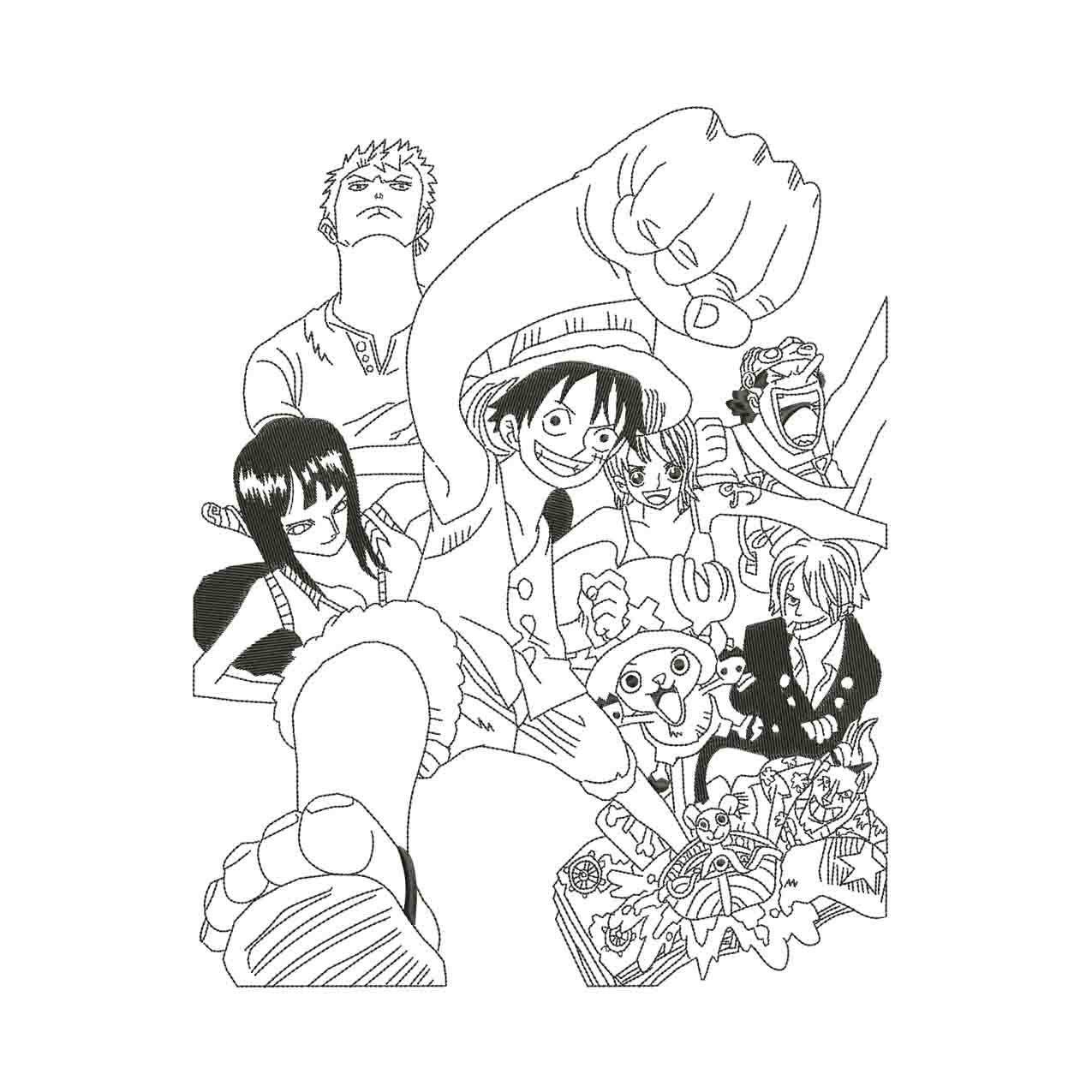 One piece Group big size