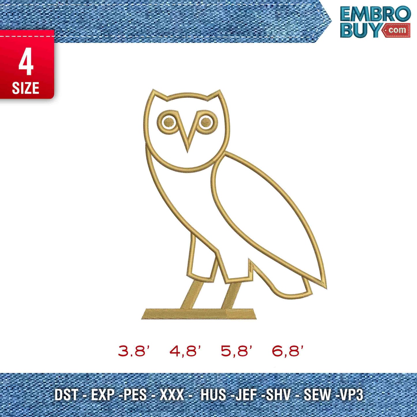 ovo owl outline