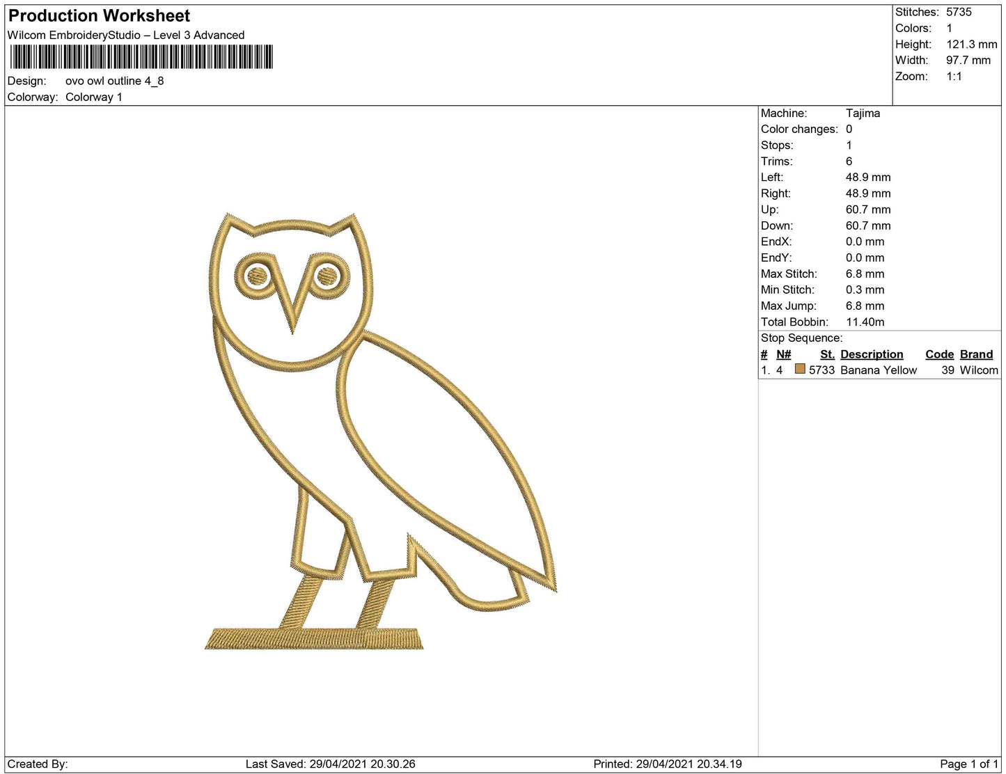 ovo owl outline