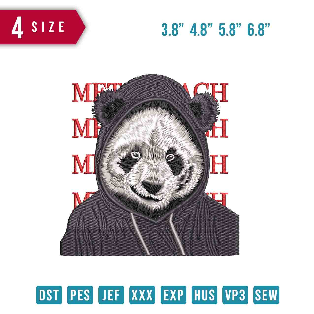 Panda Real smile