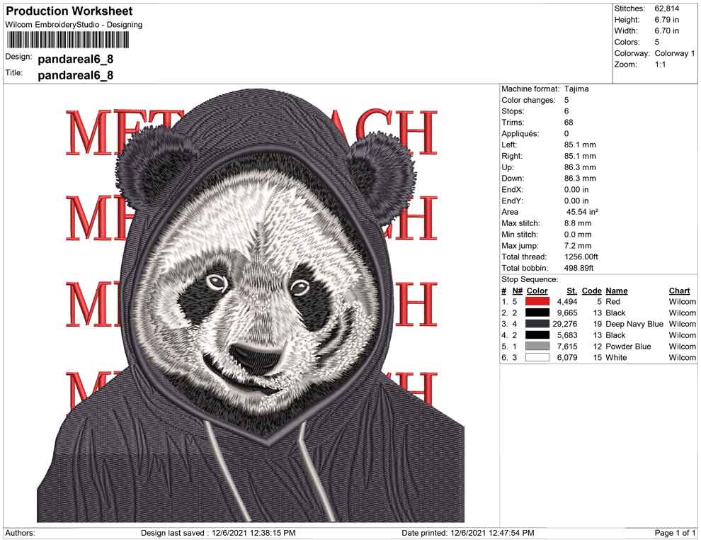 Panda Real smile