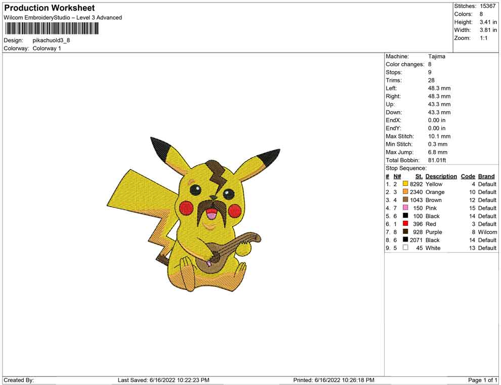 Pikachu Old