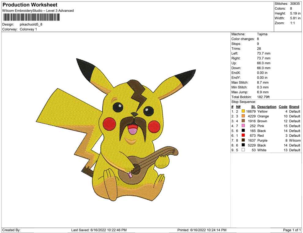 Pikachu Old