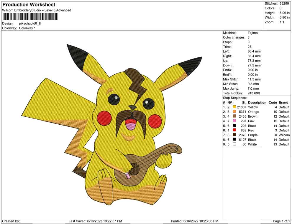 Pikachu Old