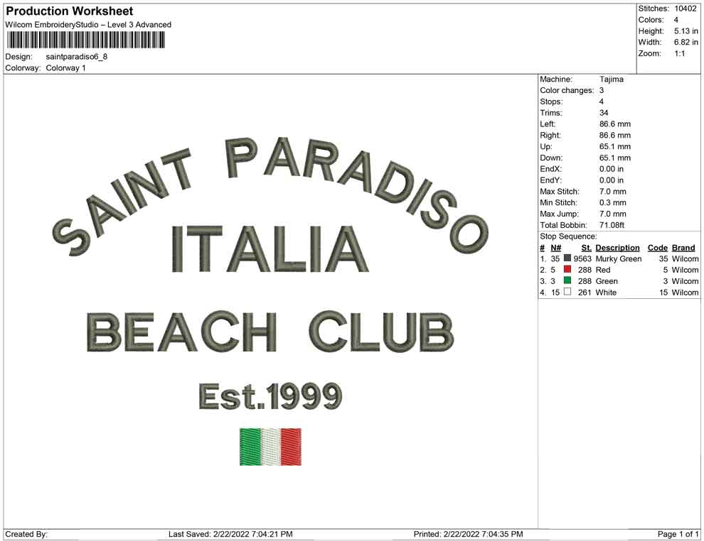 Saint Paradiso Italy