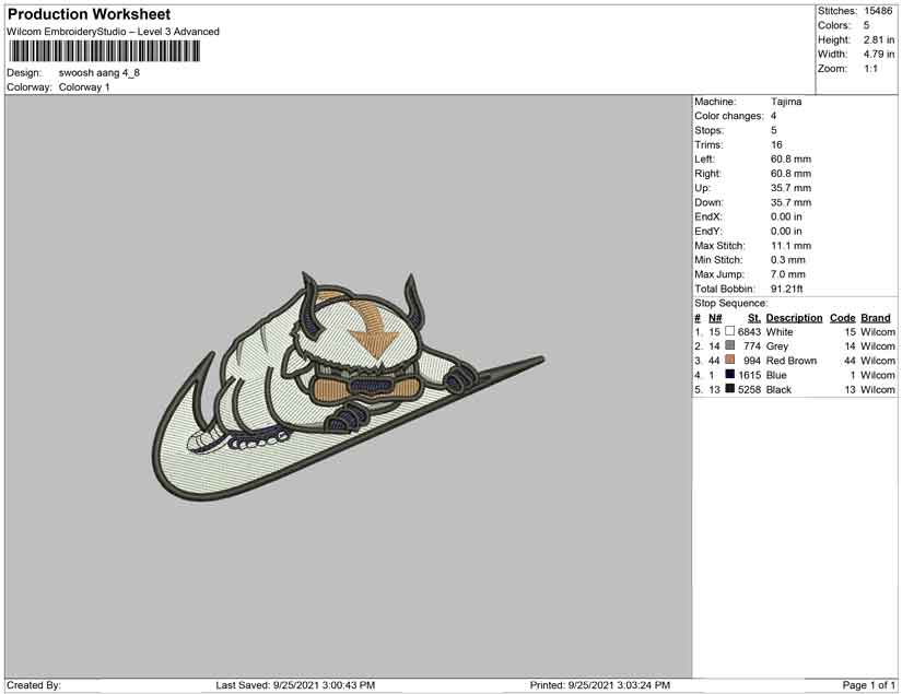 Swoosh Aang avatar