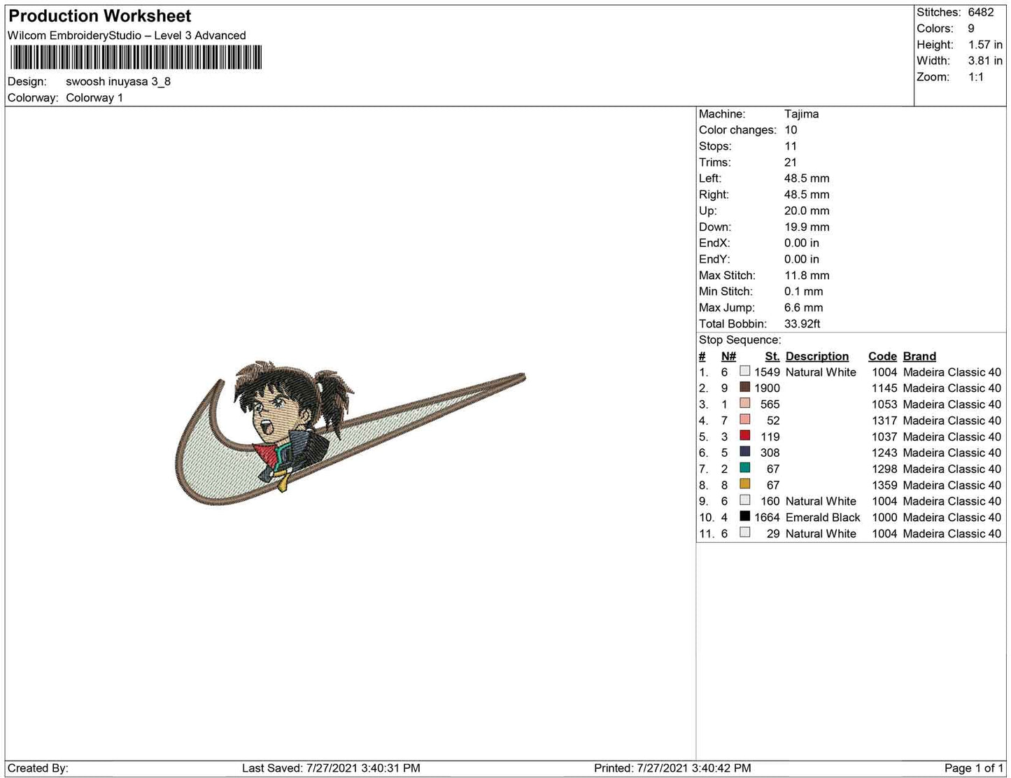 Swoosh inuyasa