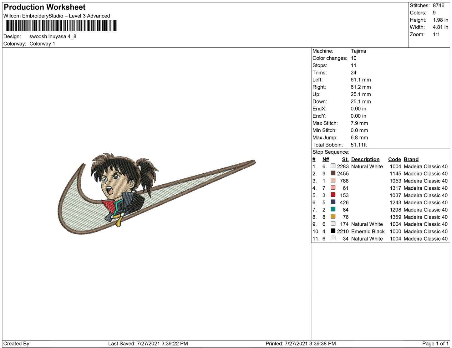 Swoosh inuyasa