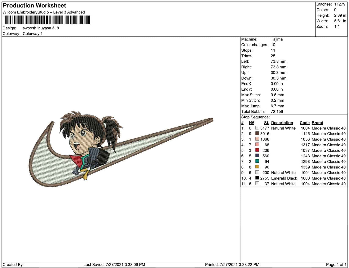 Swoosh inuyasa