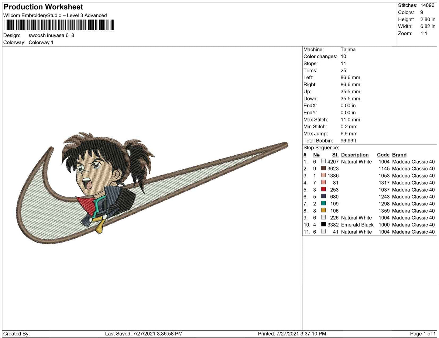 Swoosh inuyasa