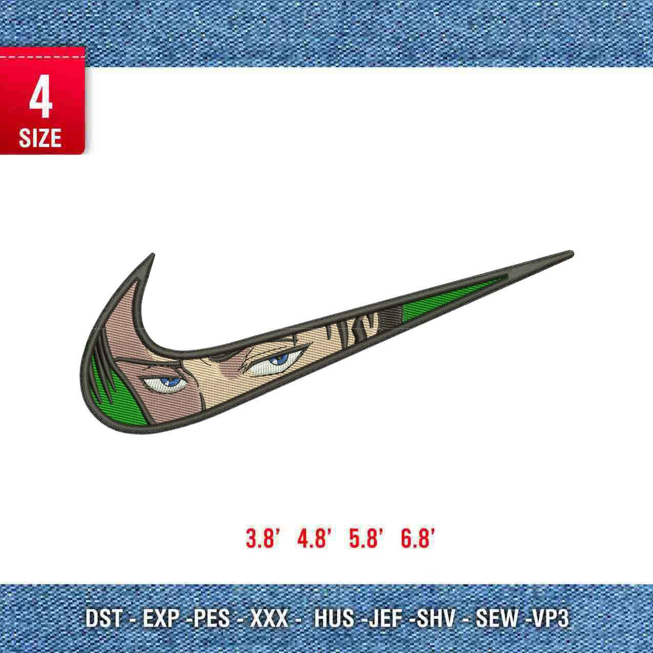 Swoosh Levi Blue eyes