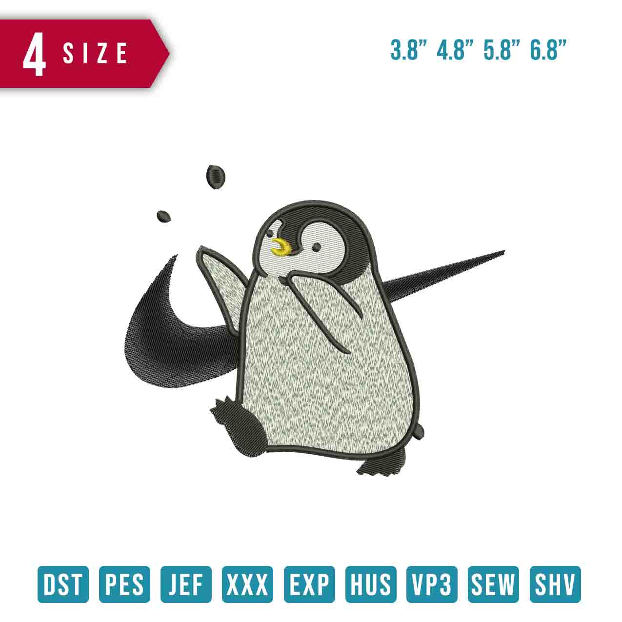 Swoosh penguin