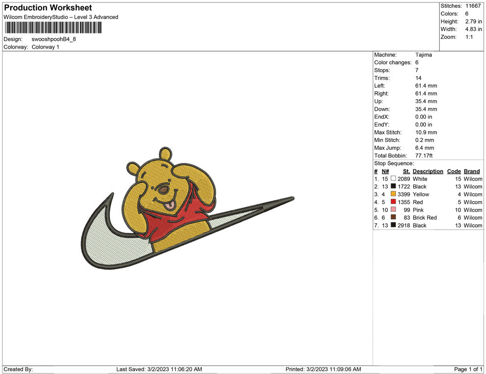 Swoosh Pooh B