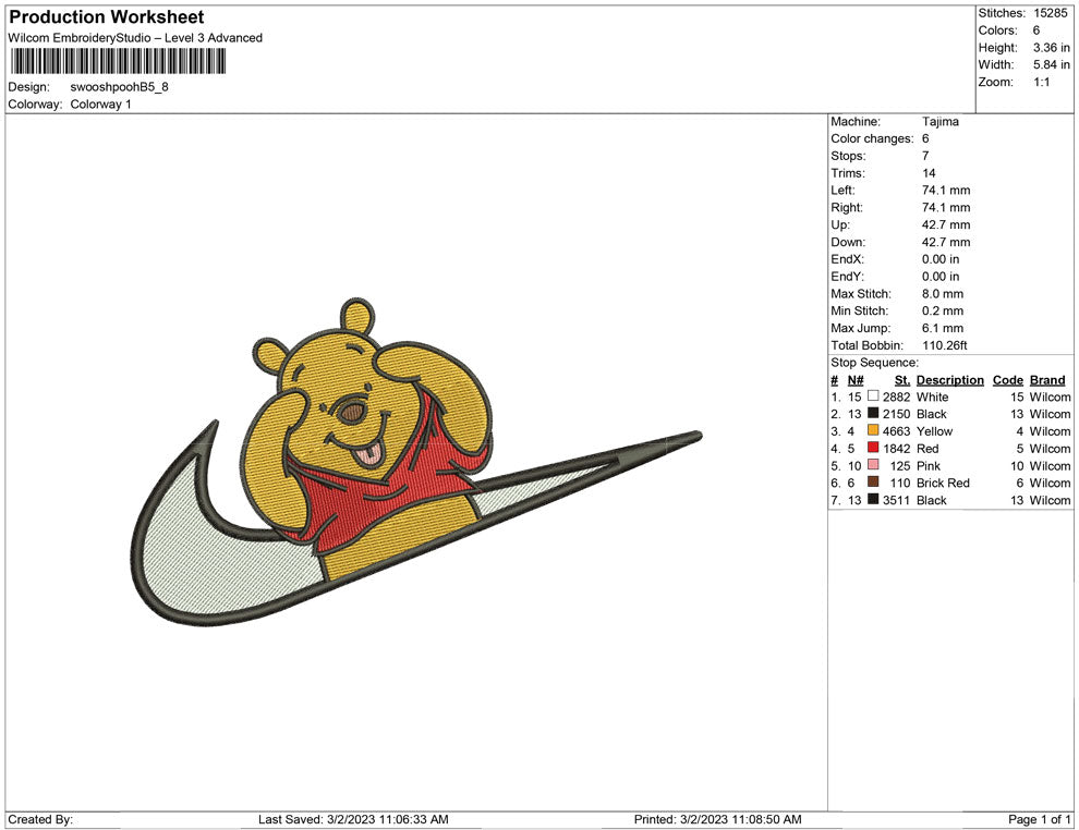 Swoosh Pooh B