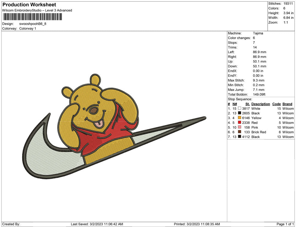 Swoosh Pooh B