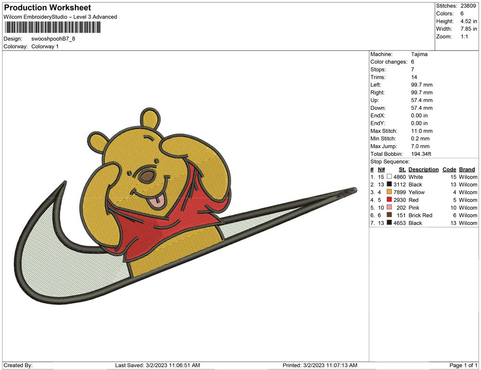 Swoosh Pooh B