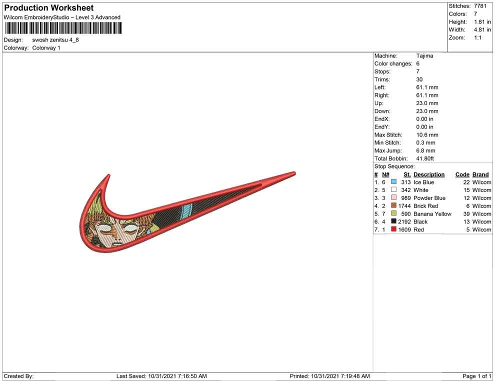 Swoosh Zenitsu