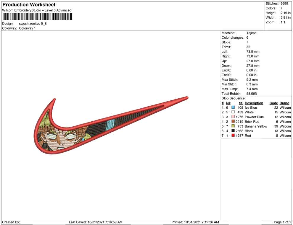 Swoosh Zenitsu