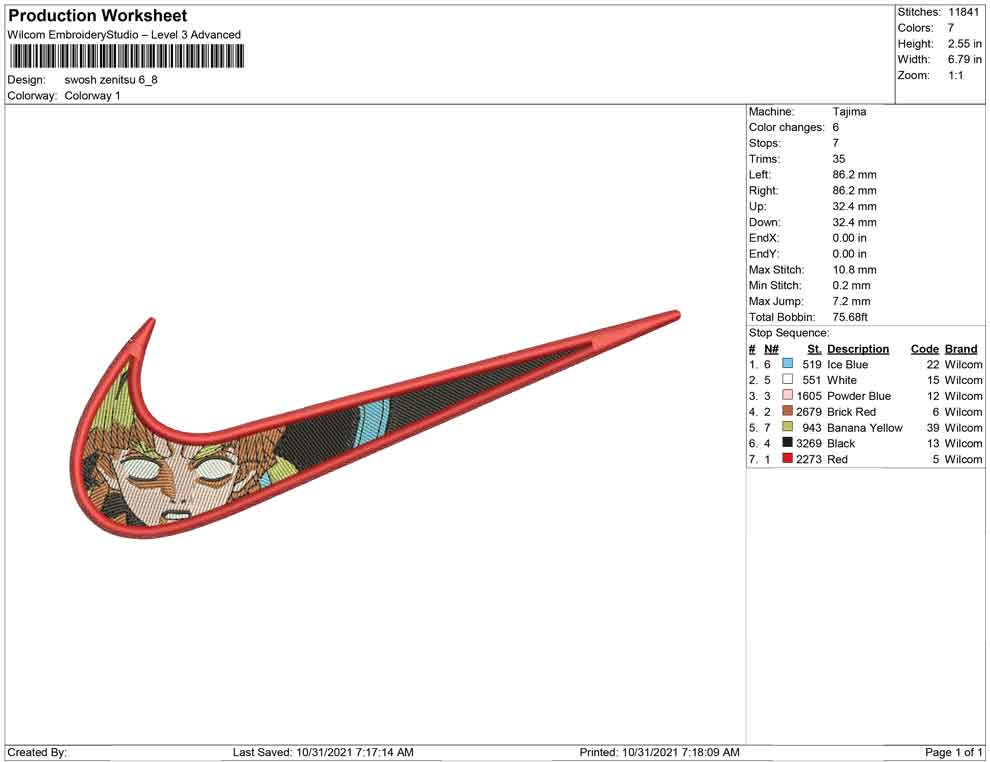 Swoosh Zenitsu