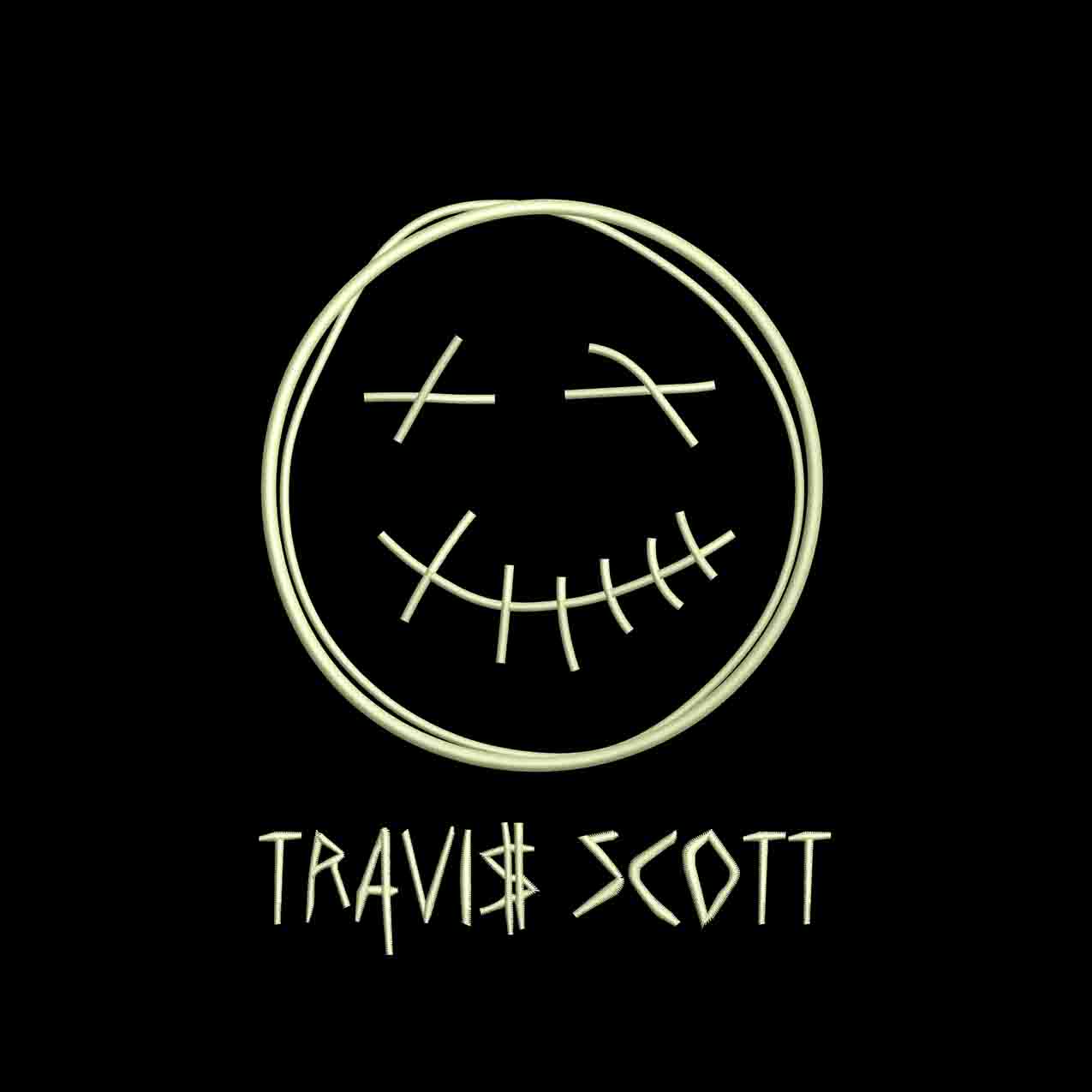 Travis Scott and  face logo