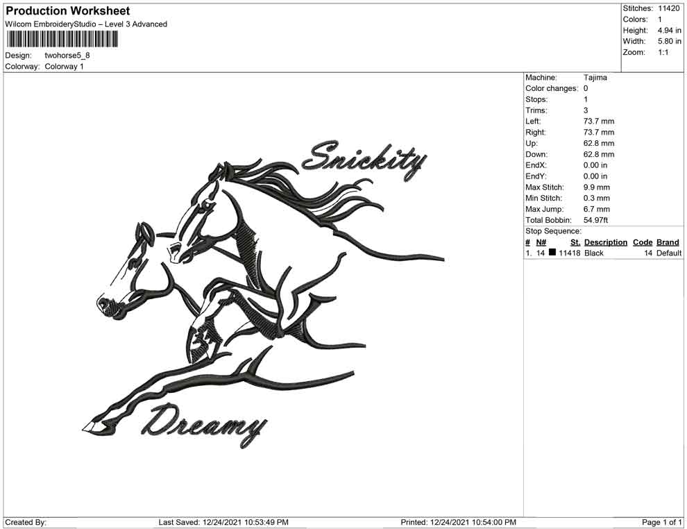 Two Horse