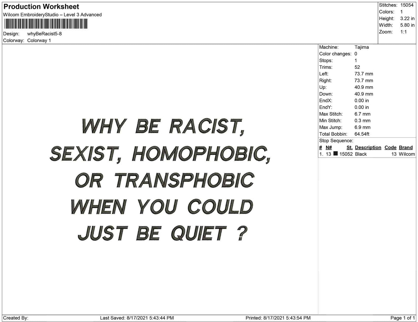 why be racist
