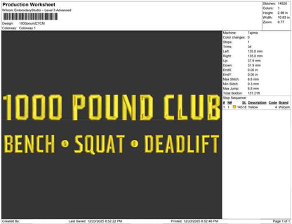 1000 Pound