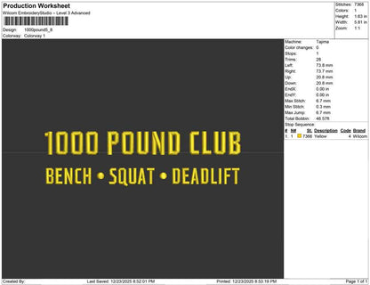 1000 Pound