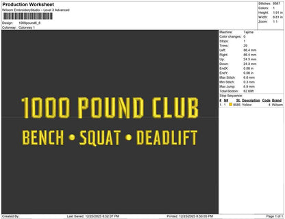 1000 Pound