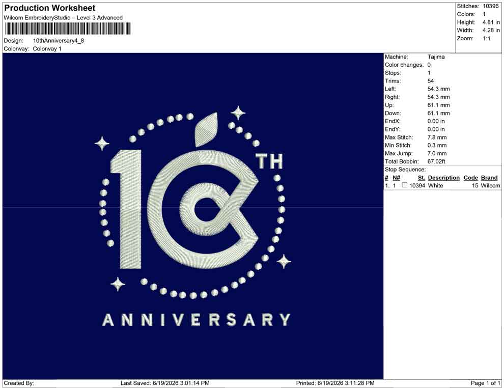 10th Anniversary