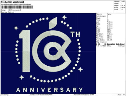 10th Anniversary