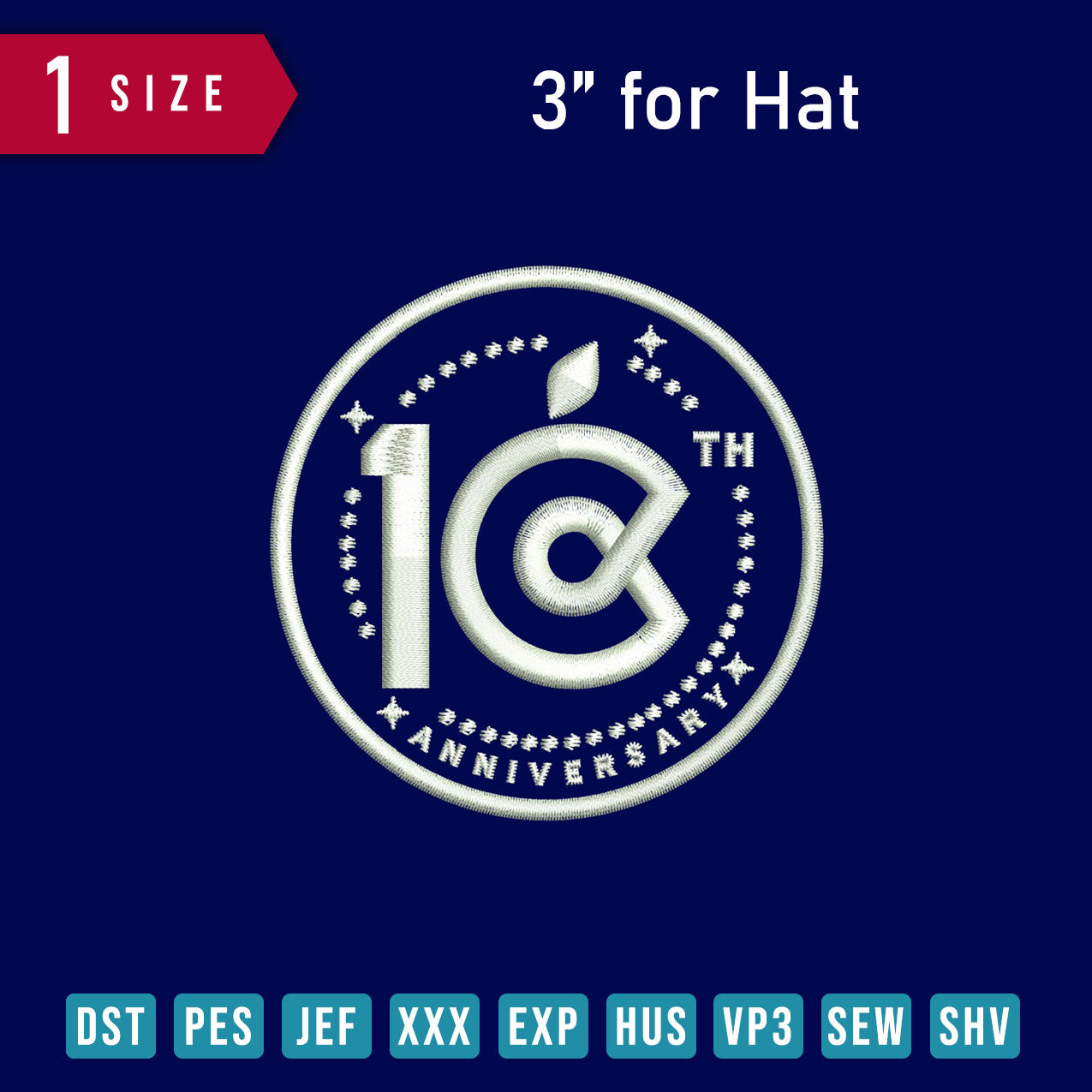 10th Anniversary For Hat