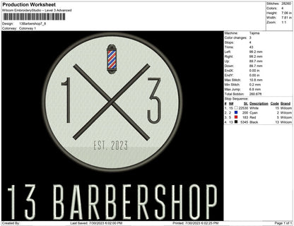 13 Barbershop