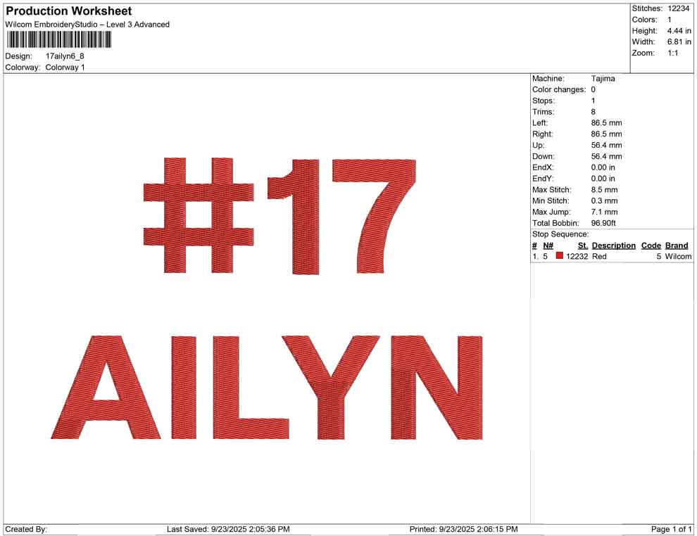 17 Ailyn