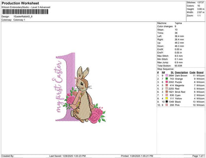 1 Easter Rabbit