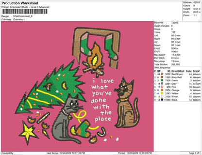 2 Cat Christmas