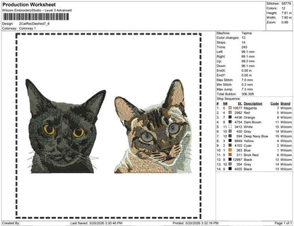2 Cat Rec Dashed